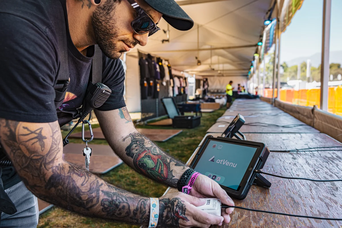 Live music venue interior