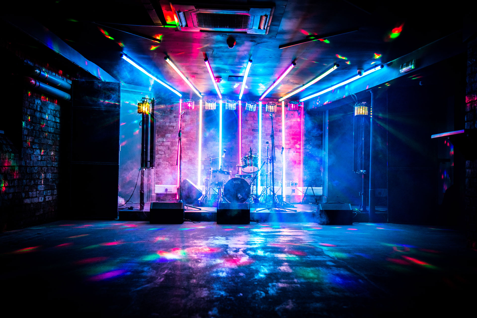 Live music venue interior