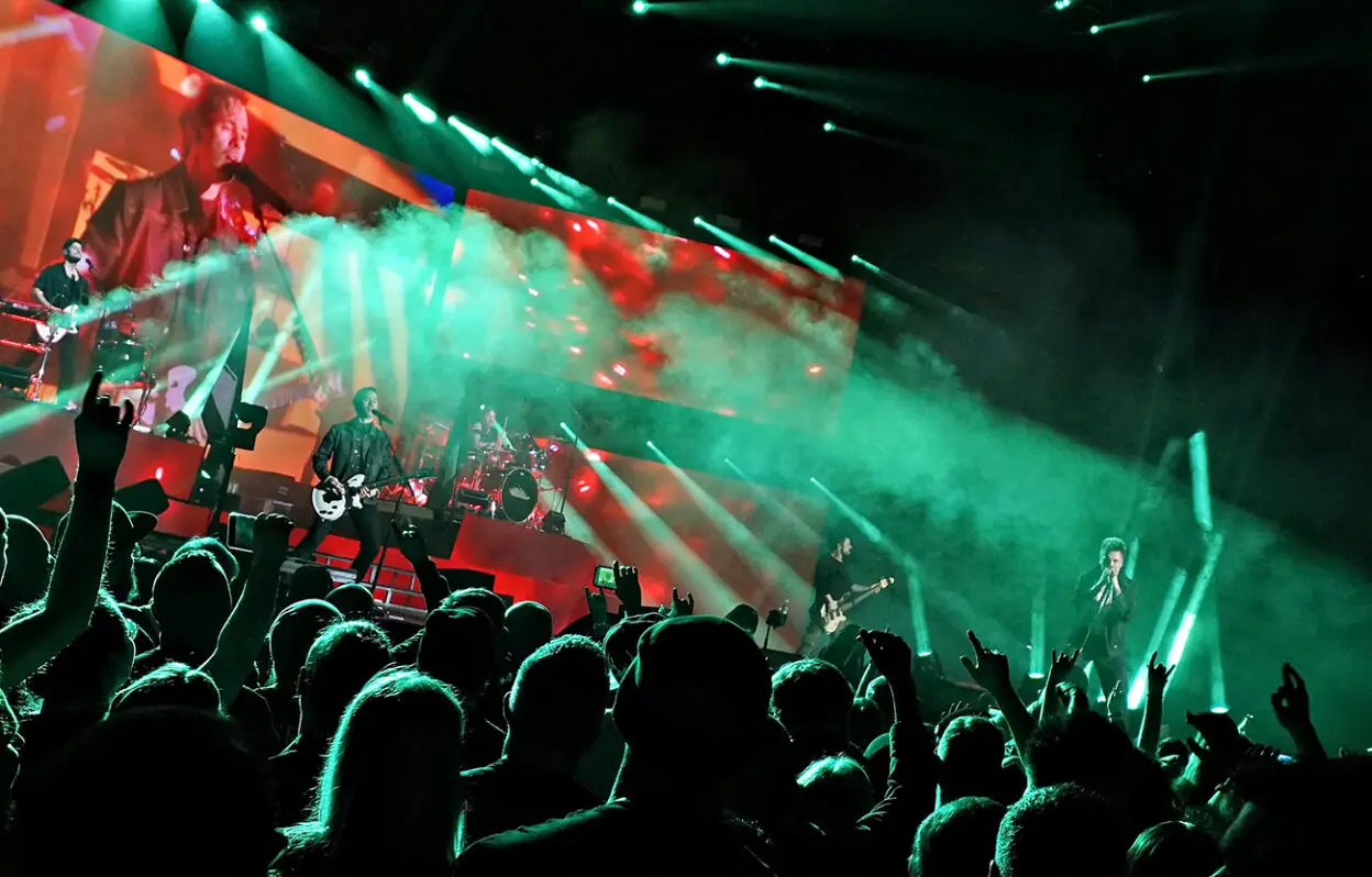 Live music venue interior