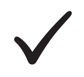 Tick icon